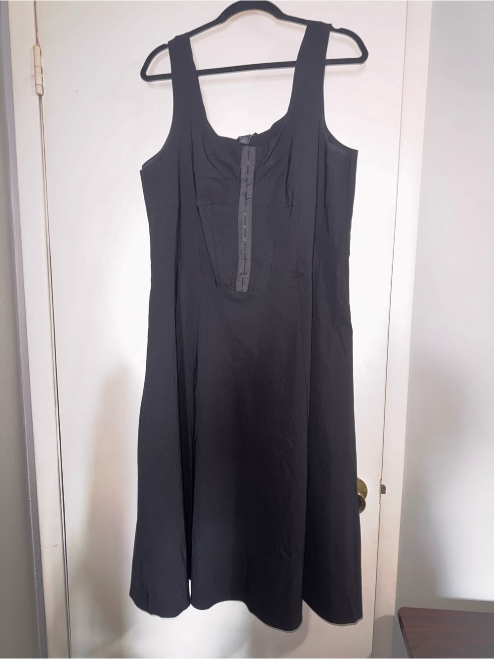 Stretch corset midi dress
